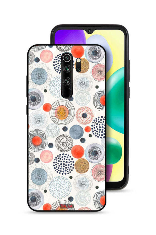 Xiaomi Redmi Note 8 Pro Protective Case Cover Cotton Flowers Pattern