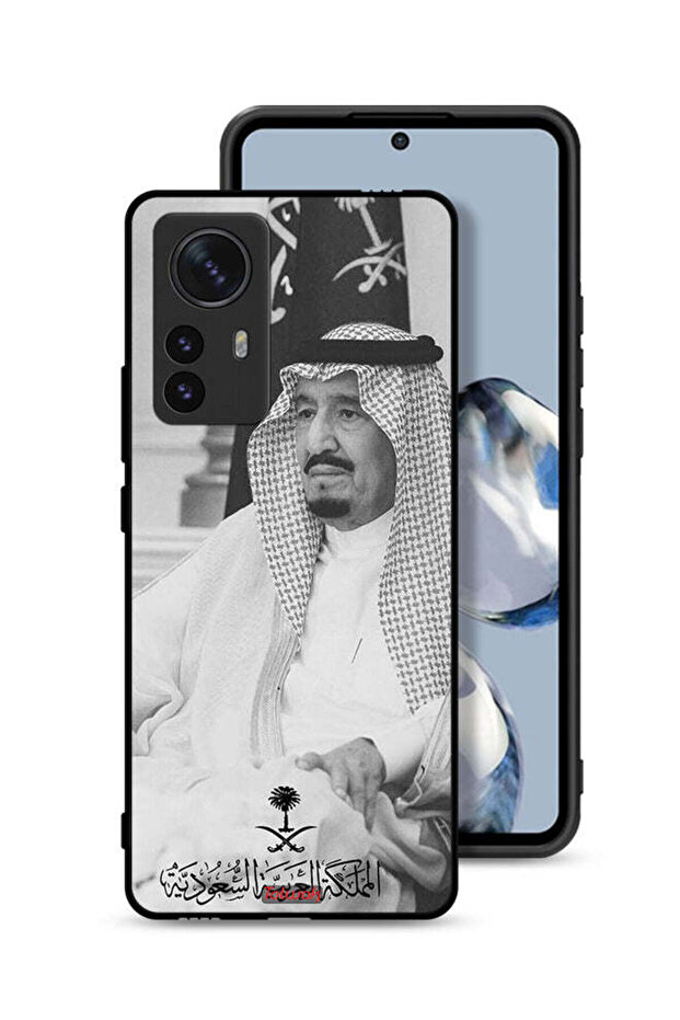 غطاء حماية لهاتف شاومي ١٢ الملك سلمان
