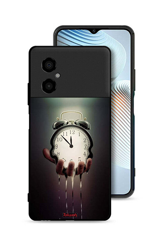 Xiaomi Poco M4 5G Protective Case Cover Clock