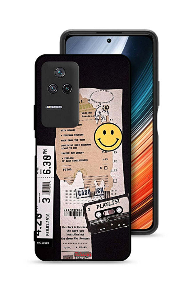 Xiaomi Redmi K40S Protective Case Cover Playlist Sticker