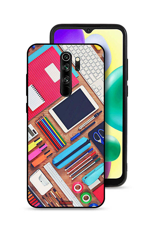 Xiaomi Redmi Note 8 Pro Protective Case Cover Girl Hobby Desk