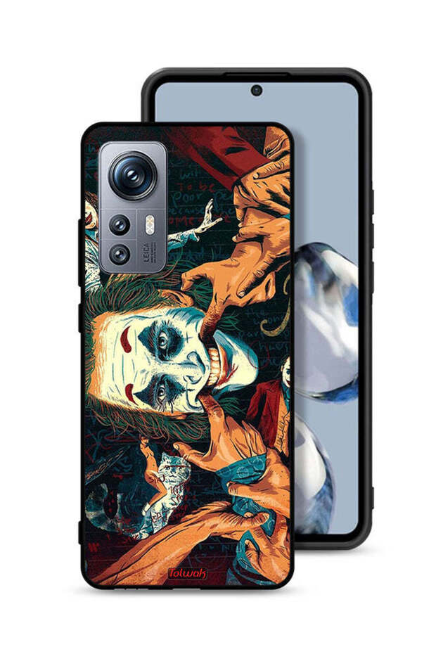 غطاء حماية لهاتف Xiaomi 12S برسومات الجوكر
