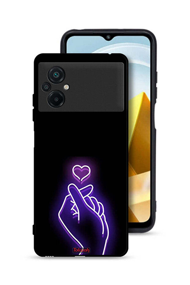 Xiaomi Poco M5 4G Protective Case Cover Snap Small Heart