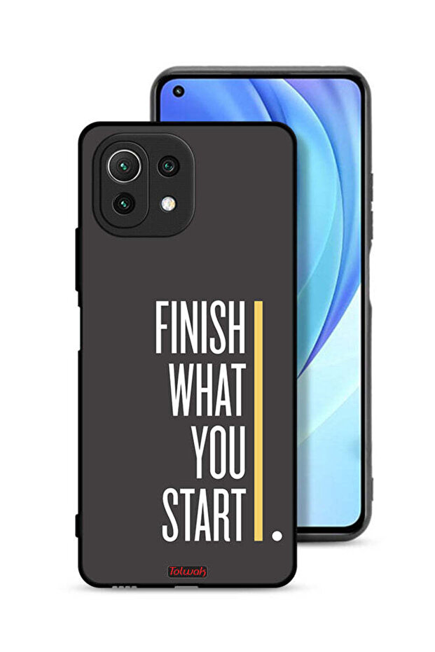 Xiaomi Mi 11 Lite Protective Case Cover Finish What You Start