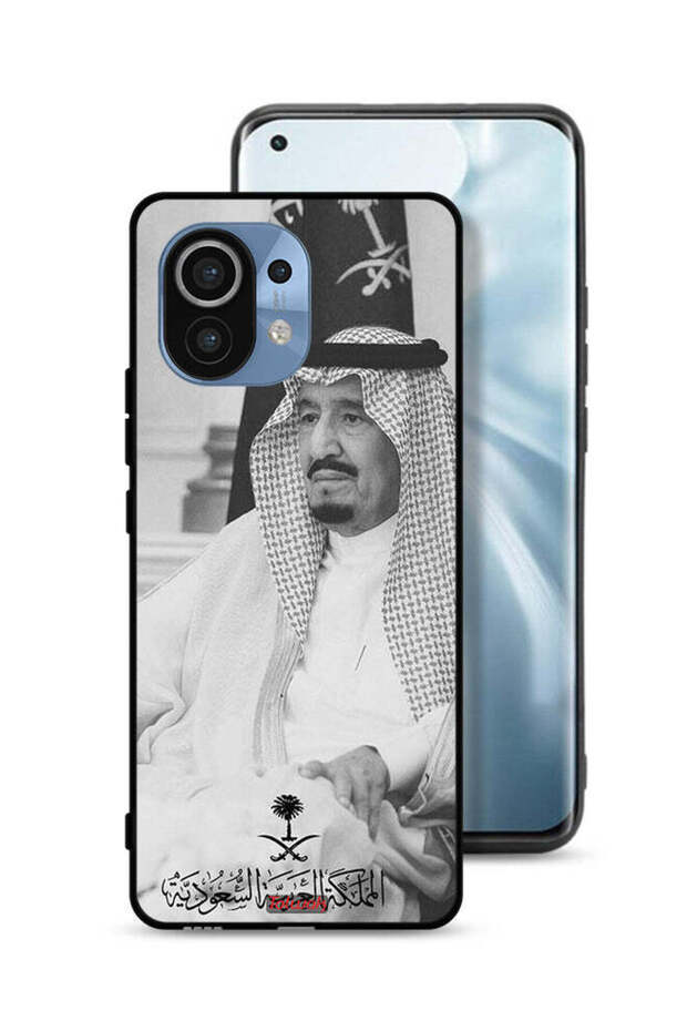 غطاء حماية لهاتف شاومي مي 11 الملك سلمان