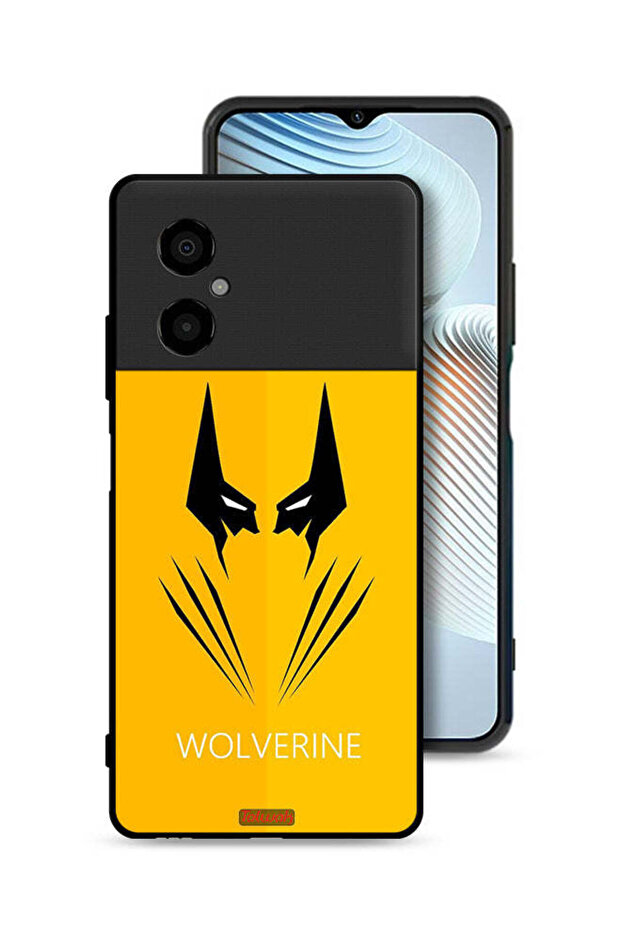 غطاء حماية لهاتف Xiaomi Poco M4 5G بلون وولفرين