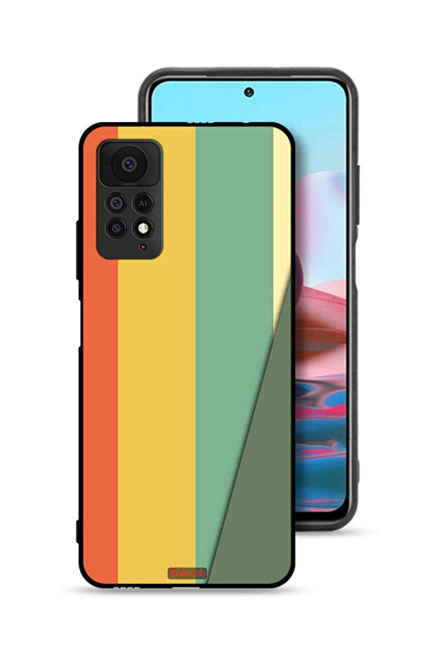 غطاء حماية لهاتف شاومي ريدمي نوت 11 برو 5G بنمط بسيط - 1