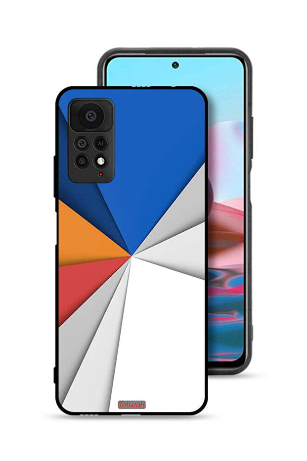 غطاء حماية لهاتف Xiaomi Redmi Note 11 Pro 5G مصنوع من مادة مطابقة للفن التجريدي