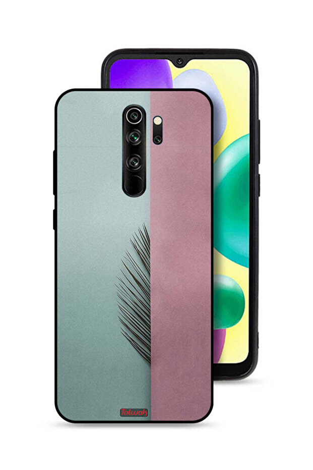 Xiaomi Redmi Note 8 Pro Protective Case Cover Half Leaves