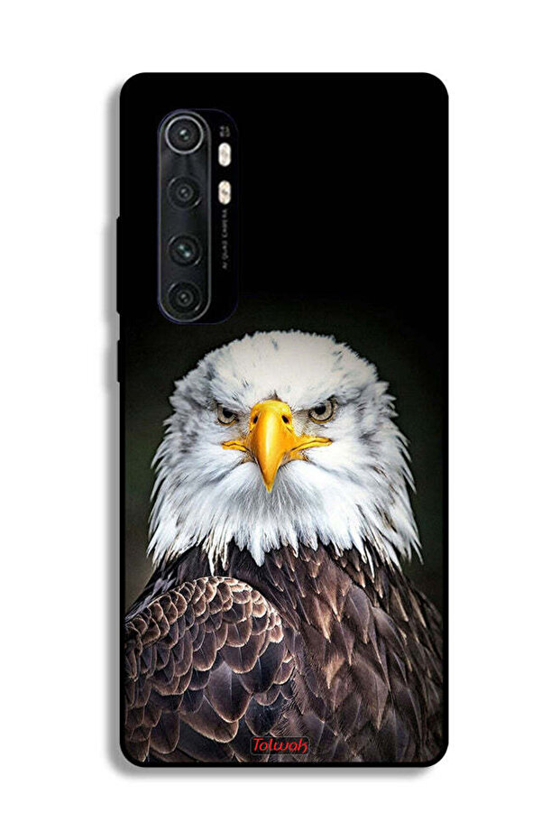 غطاء حماية لهاتف شاومي مي نوت 10 لايت بتصميم النسر - 2