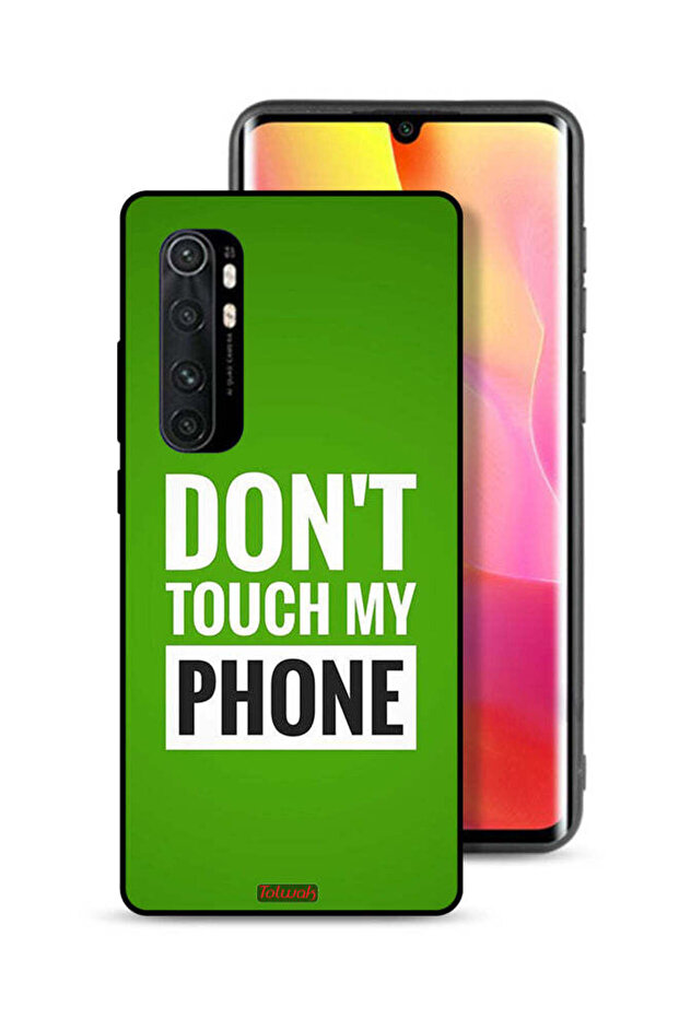 Xiaomi Mi Note 10 Lite Protective Case Cover Do Not Touch My Phone