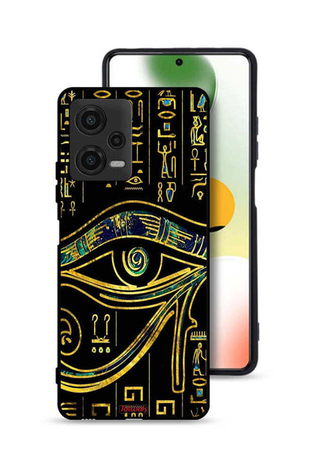 غطاء حماية لهاتف Xiaomi Poco X5 مع رسمة عين