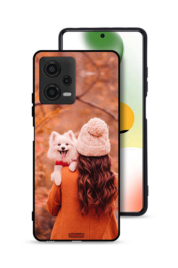 غطاء حماية لهاتف Xiaomi Poco X5 يحمل جروًا
