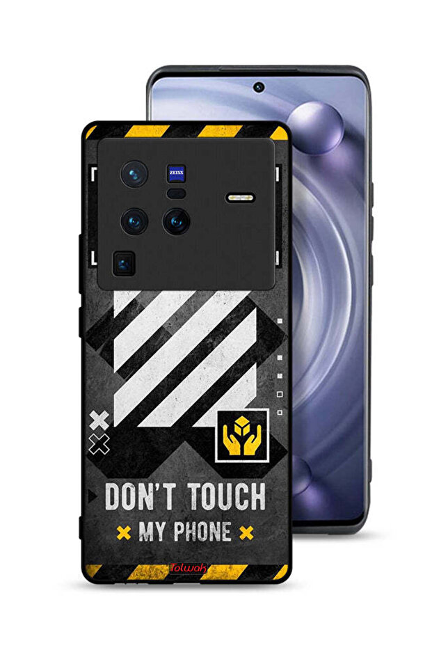 Vivo X80 Pro Protective Case Cover Do Not Touch My Phone