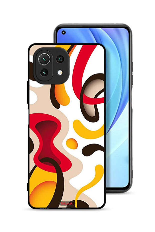 غطاء حماية بنمط لهاتف Xiaomi Mi 11 Lite - 1