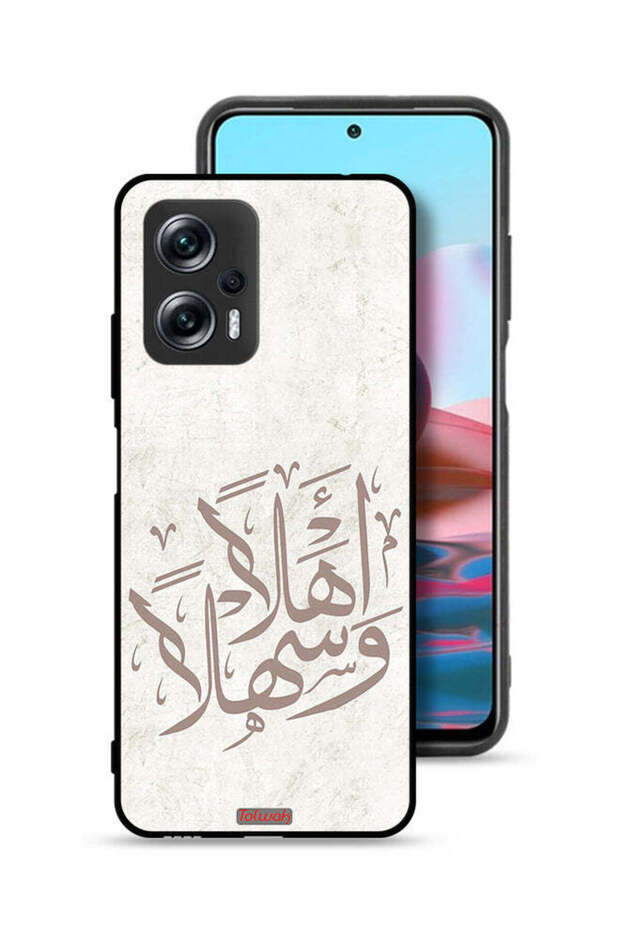 غطاء حماية لهاتف شاومي ريدمي نوت 11تي برو بلس 5جي أهلاً وسهلاً