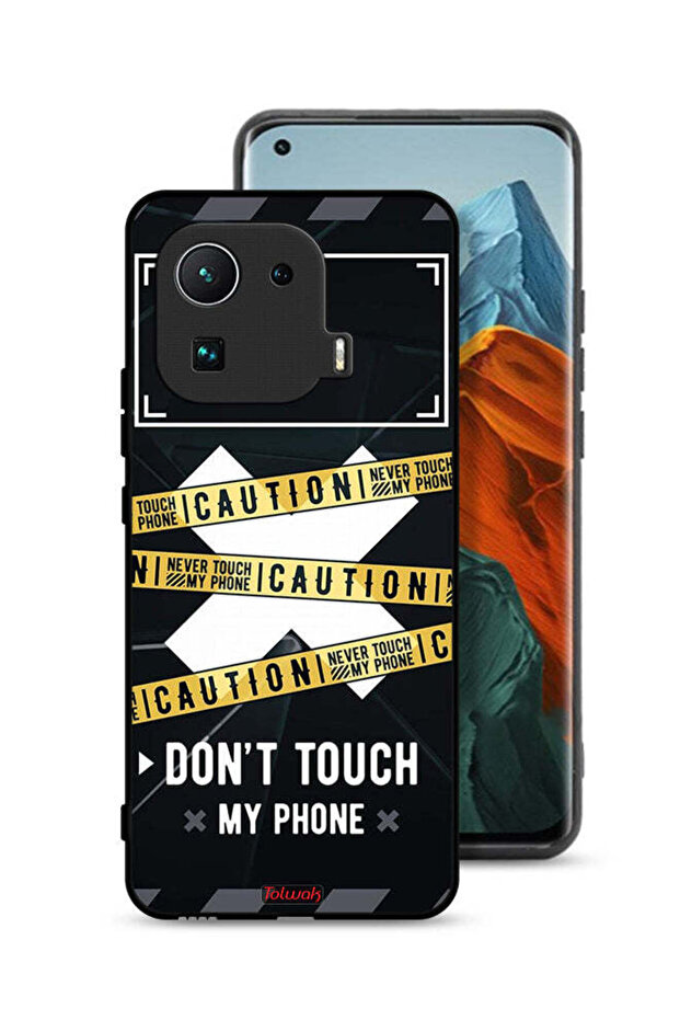 Xiaomi Mi 11 Pro Protective Case Cover Caution Never Touch My Phone