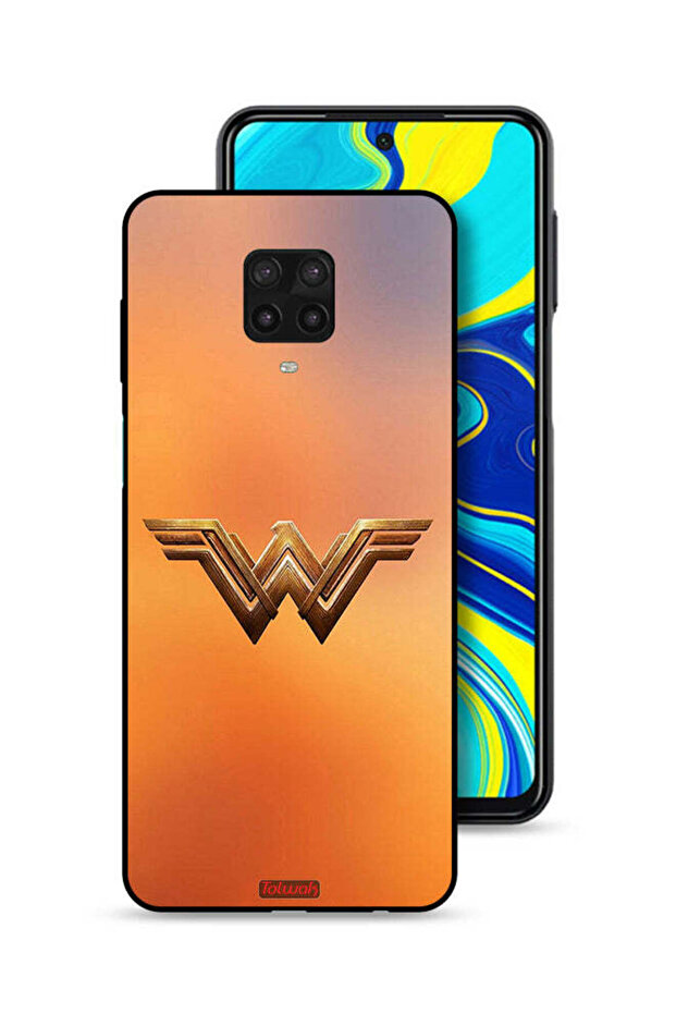 Xiaomi Redmi Note 9 Pro Protective Case Cover Wonder Women Logo