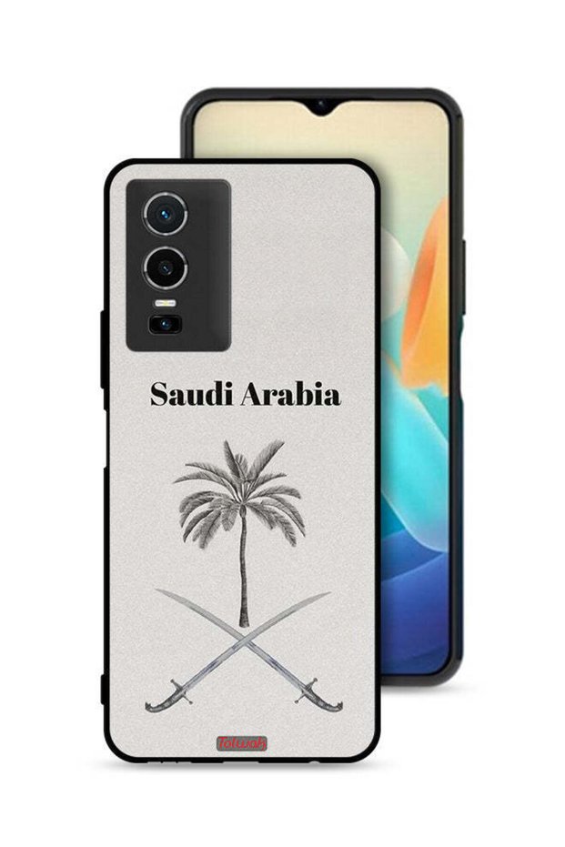Vivo Y76 5G Protective Case Cover Kingdom Of Saudi Arabia Sign Art