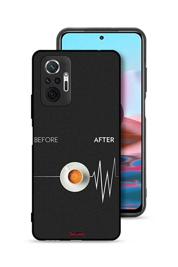 غطاء حماية لهاتف شاومي ريدمي نوت 10 برو 4G قبل وبعد