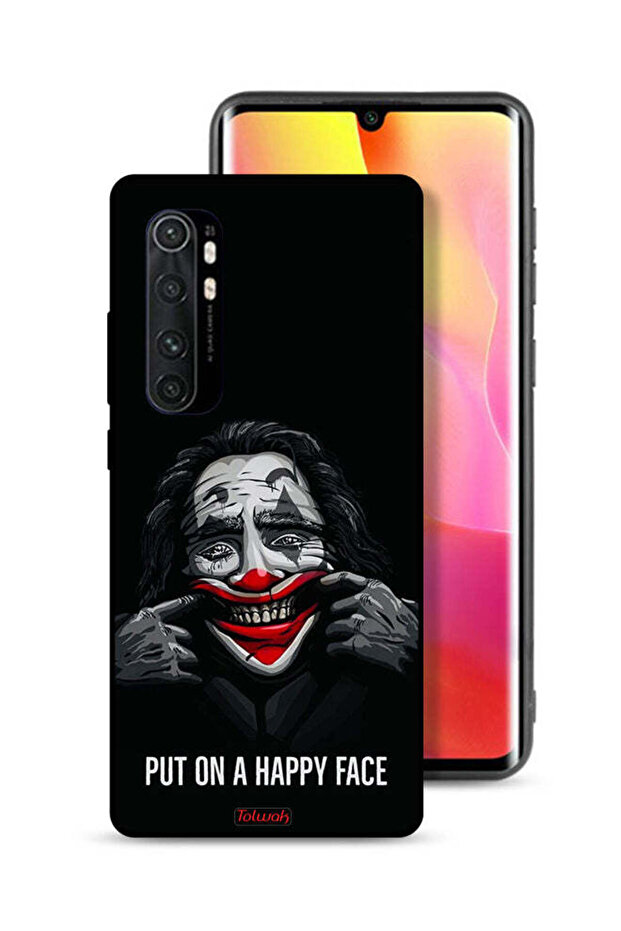 Xiaomi Mi Note 10 Lite Protective Case Cover Put On Happy Face