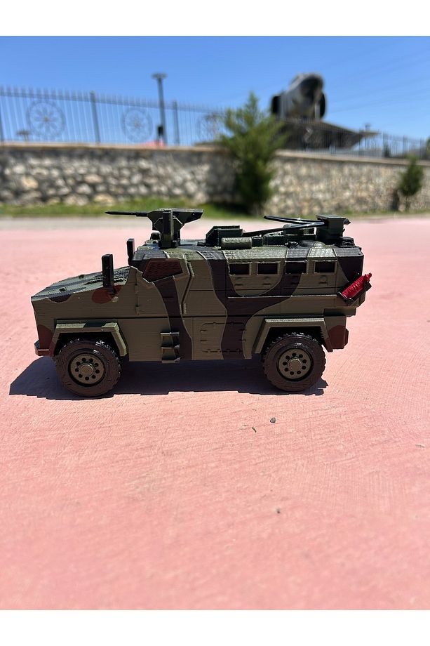 Kirpi askeri araç maket oyuncak - 4