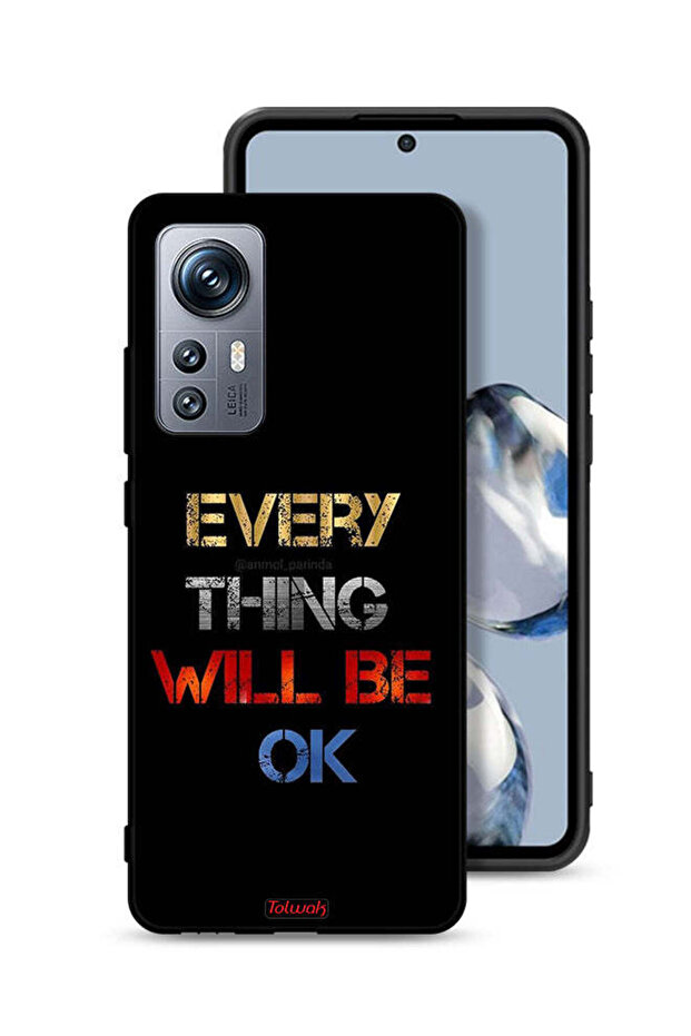 غطاء حماية لهاتف Xiaomi 12S كل شيء سيكون على ما يرام
