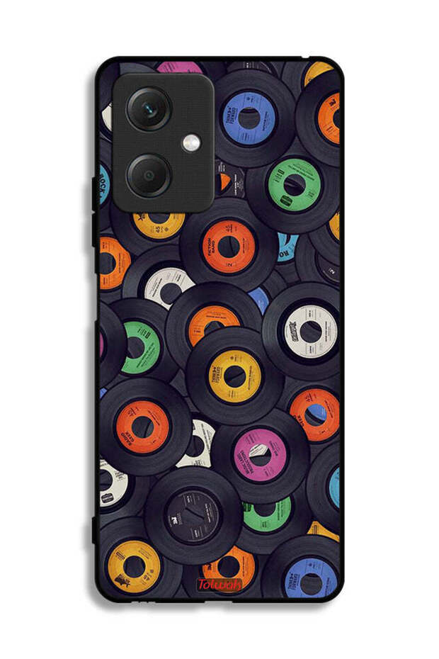 غطاء حماية لهاتف شاومي ريدمي نوت 12 بنمط أقراص مضغوطة - 2