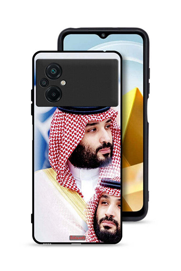 غطاء حماية لهاتف شاومي بوكو M5 4G محمد بن سلمان