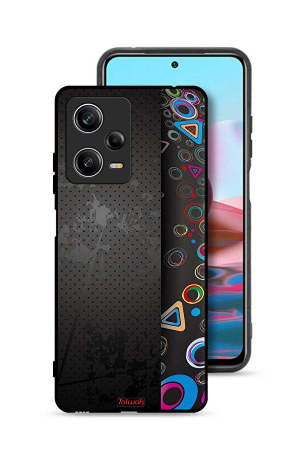 غطاء حماية بنمط لهاتف شاومي ريدمي نوت 12 برو - 1