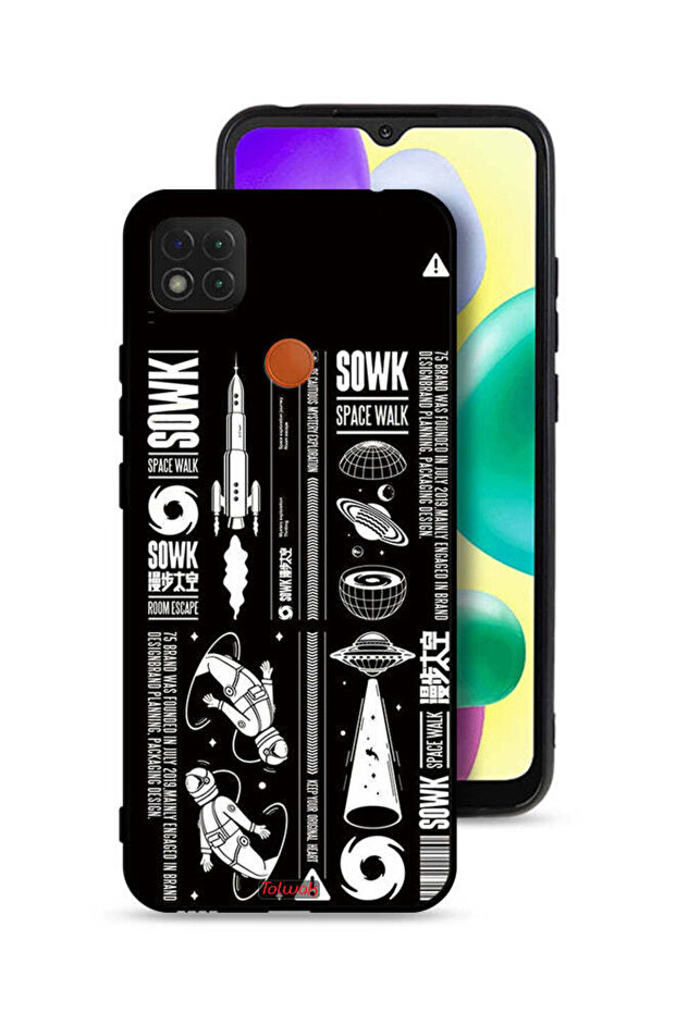 غطاء الحماية Xiaomi Redmi 9C غطاء الحماية Xiaomi Redmi 9C ملصق Sowk Space Walk
