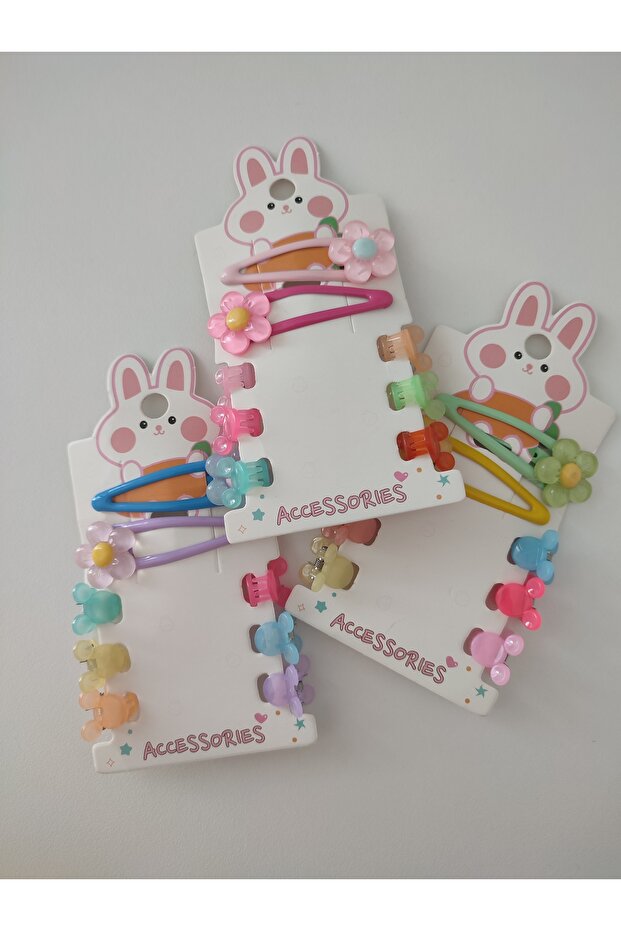 Baby and Child Sweet Colors 3-Piece Buckle Set