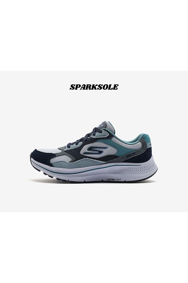 Go Run Consistent 2.0 - Retro Stride 128622-BLNV Kadın Mavi Sneakers -SPARKSOLE - 1