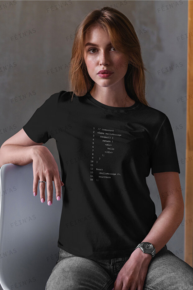 تيشيرت نسائي - كودينج - 1