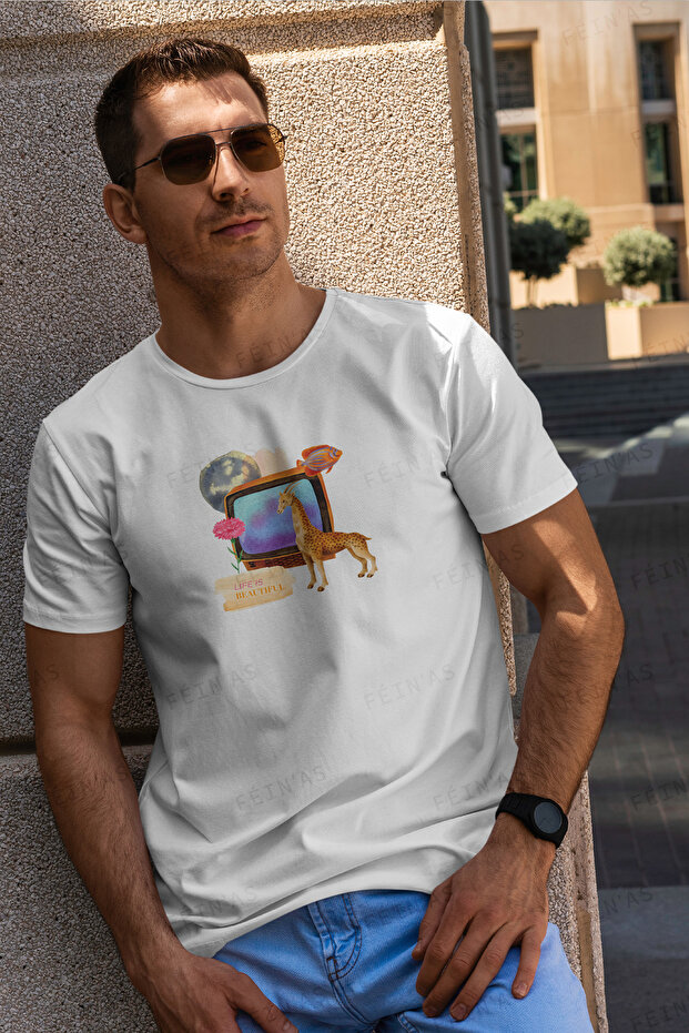 Men's Tshirt - Life Is Beautiful