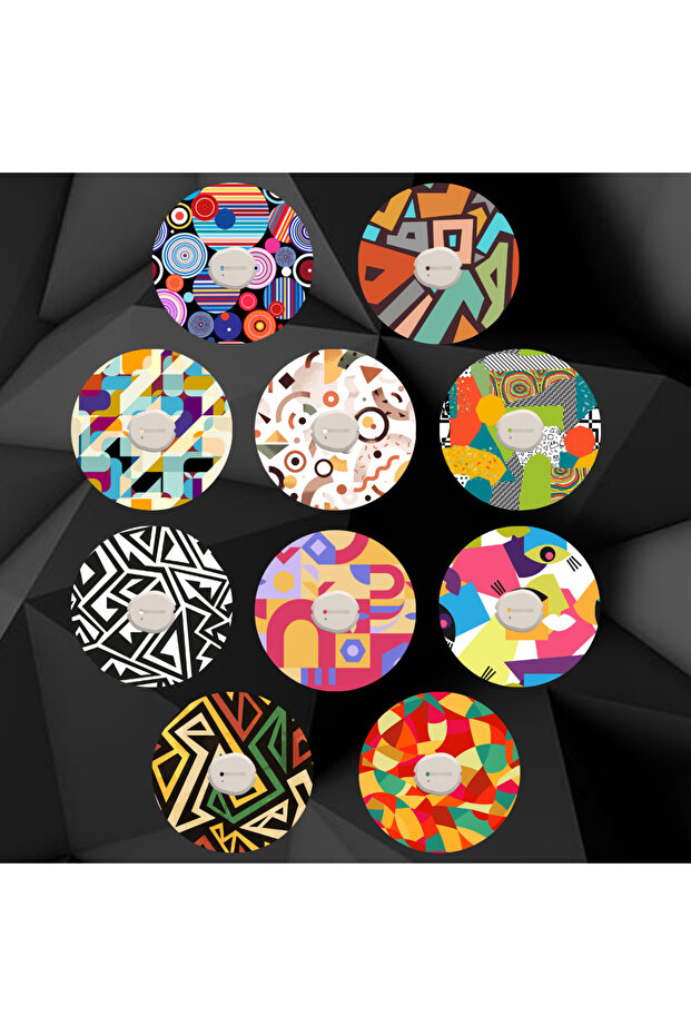 Dexcom G7 Sensör Koruyucu Bant – Geometric - 3