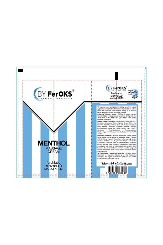 Menthol Massage Cream (Masaj kremi) - 5