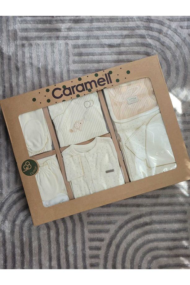 İncibaby Soft Colour Premium % 100 Pamuk 10'lu Erkek Bebek Hastane Çıkış Seti - 2