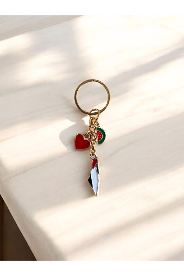 Love for Palestine Keychain