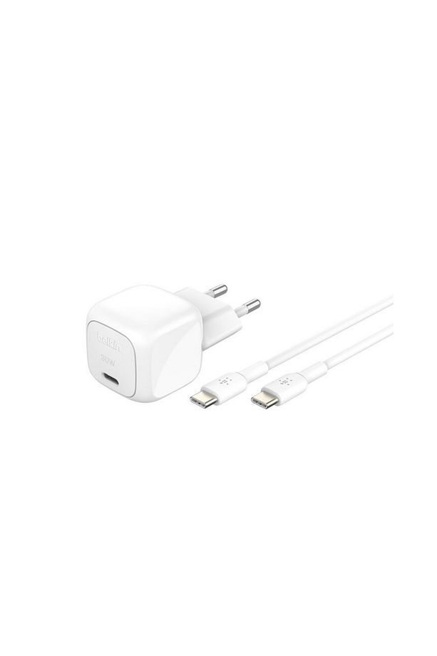 Compact BoostCharge 30W PD Şarj Aleti ve 1mt Type-C Kablo - 2