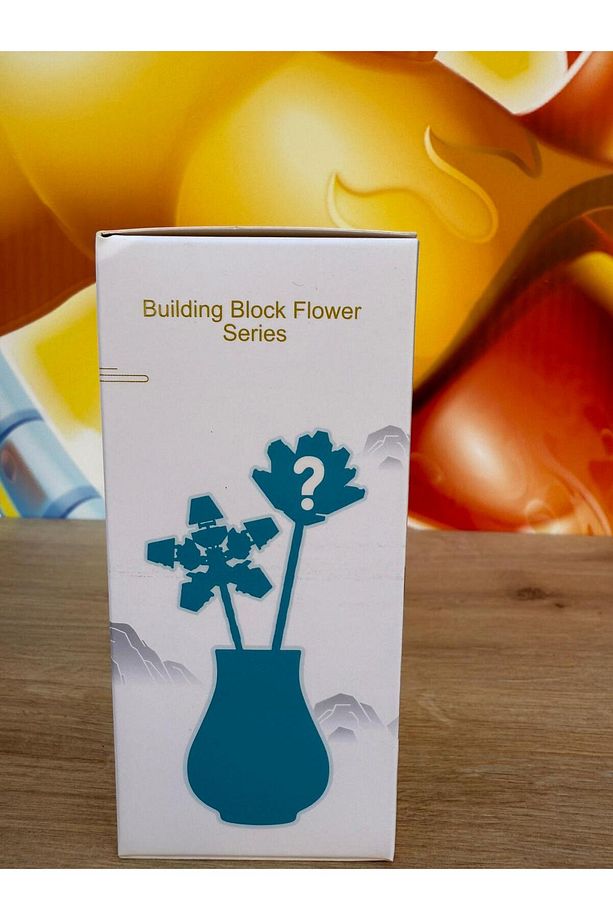 Dekoratif Çiçek Yapım Seti Legosu - Koleksiyonluk Yapboz Blok Çiçek Yapım Set Tek Süpriz Çiçek - 4