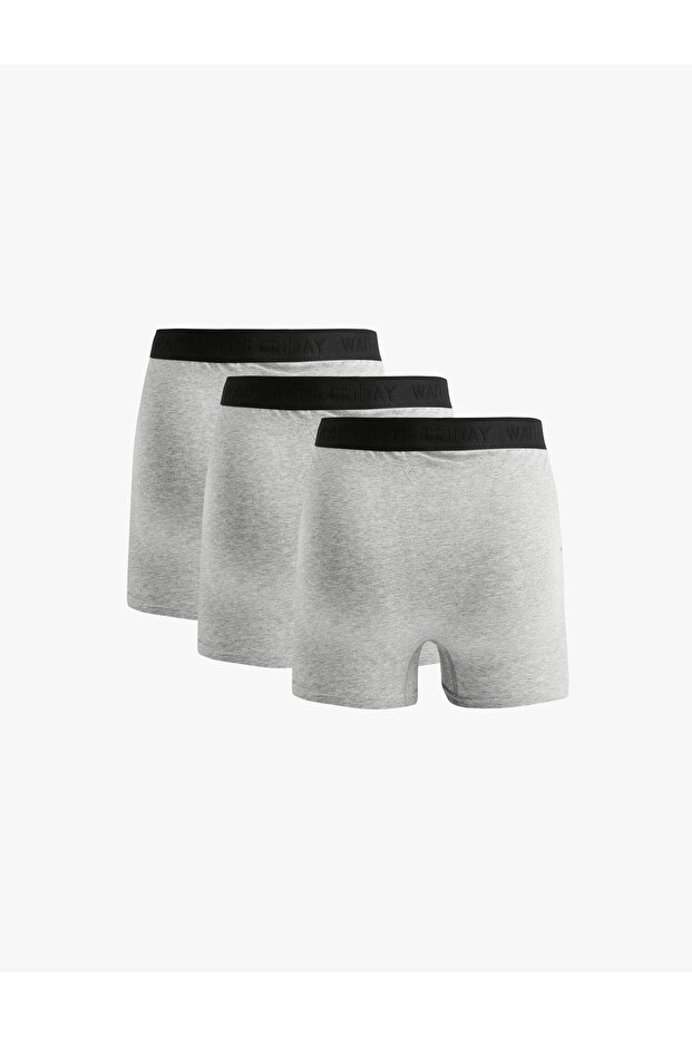 Basic Cotton 3 Piece Boxer Set - 2