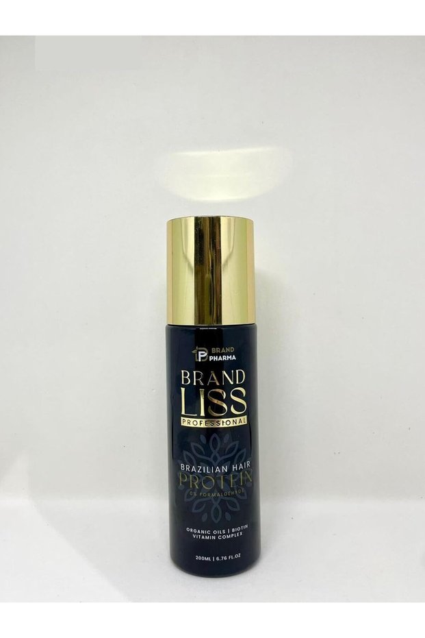Professional Brazilian Hair Protein, 200ml - Organic Straightening, Coconut Scent, Liquid