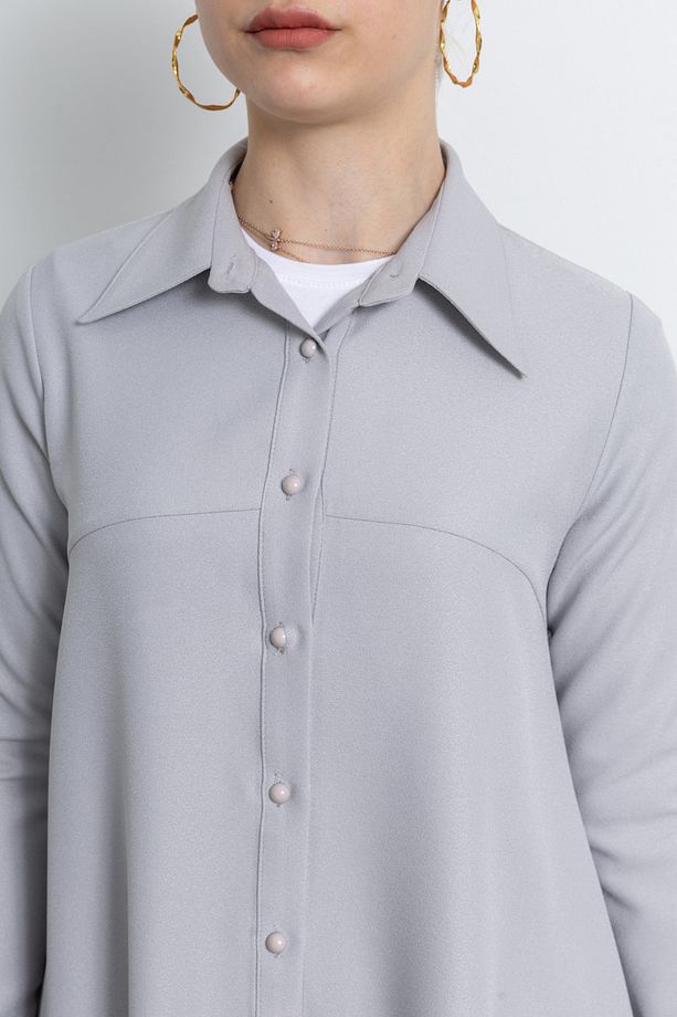 Kadın Krep Kumaş Tunik 1230 - 2