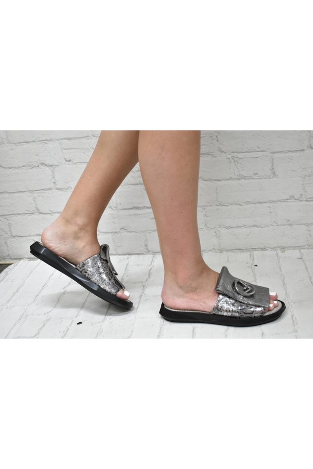 Genuine Leather Women's Slippers