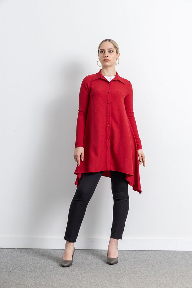Kadın Krep Kumaş Tunik 1230 - 1