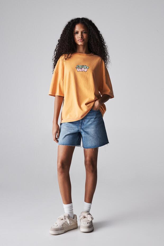 Bráulio Amado turuncu tişört - 2