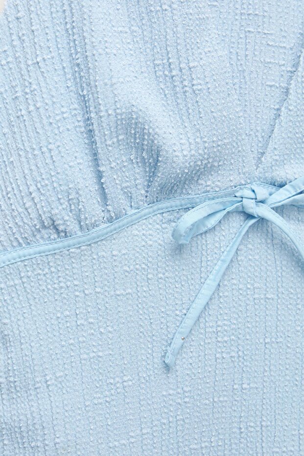 Rustik bağlamalı üst - 7