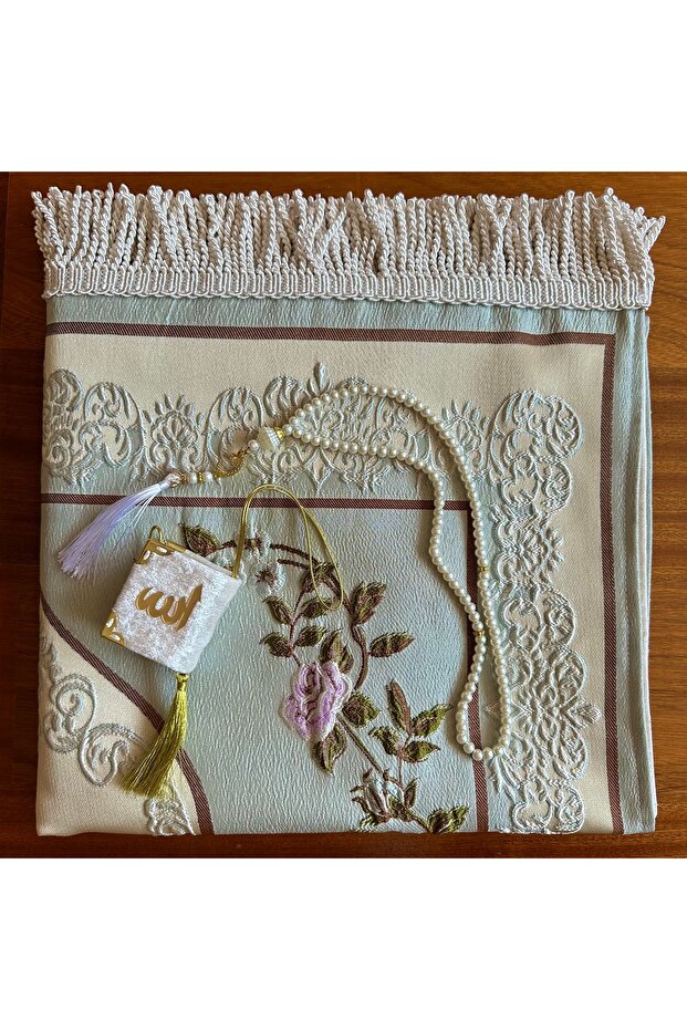 LÜKS ASTARLI SECCADE SET - 6