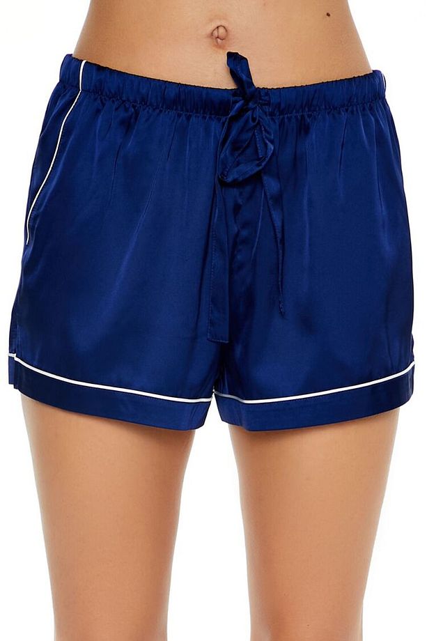 Şerit Detaylı Gömlek ve Şort Pijama Takımı - 4